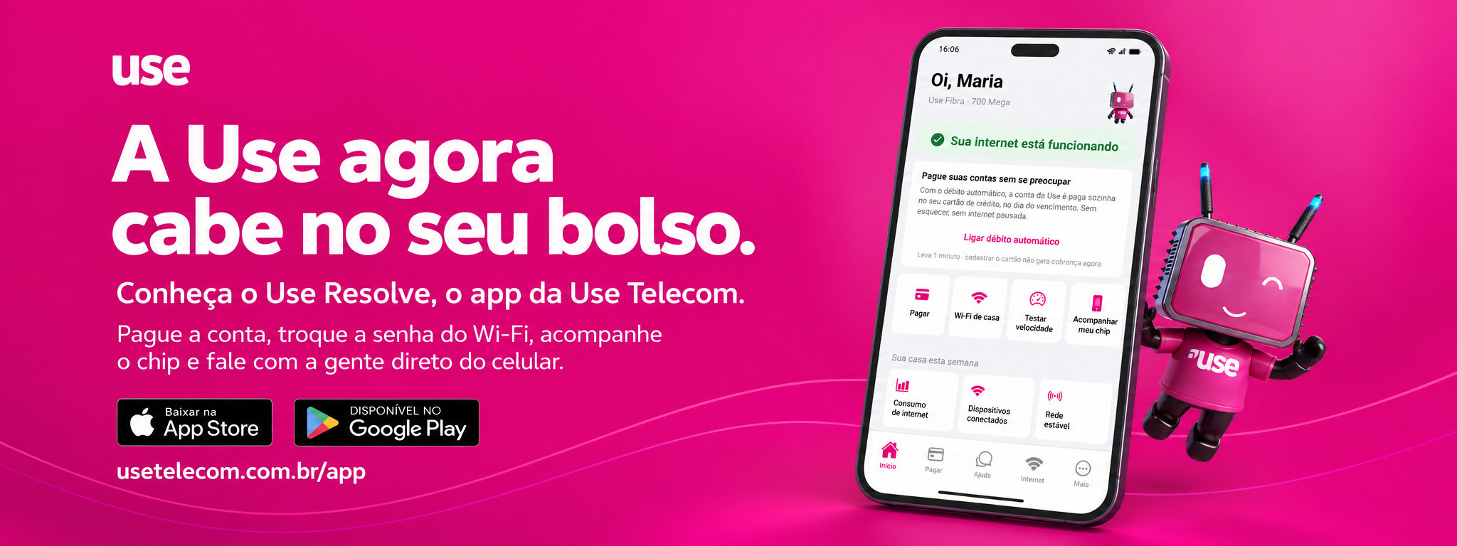 Novo App Use Resolve!