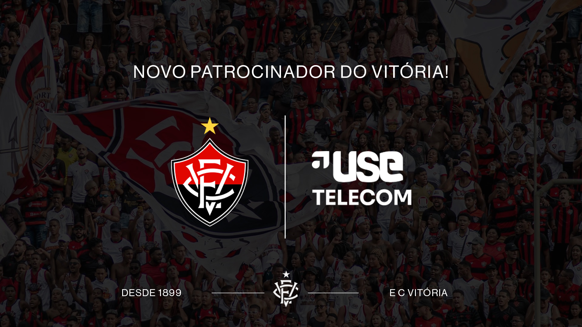 A USE é a nova patrocinadora do Esporte Clube Vitória